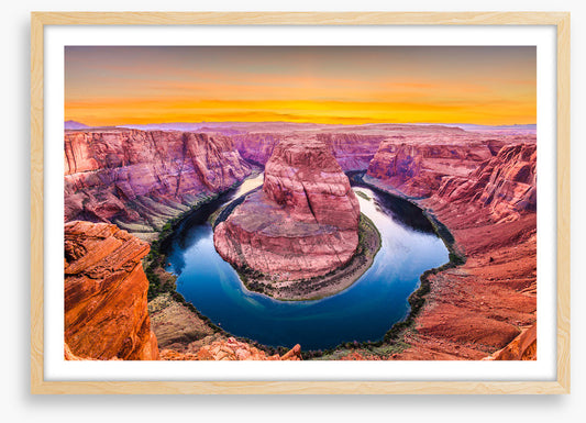 Horseshoe Bend sundown