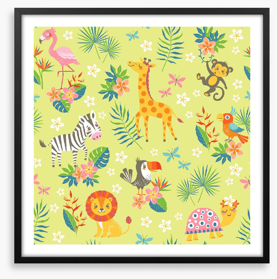 Jungle garden friends