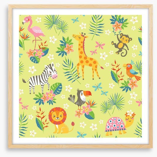 Jungle garden friends