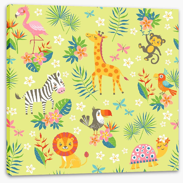 Jungle garden friends