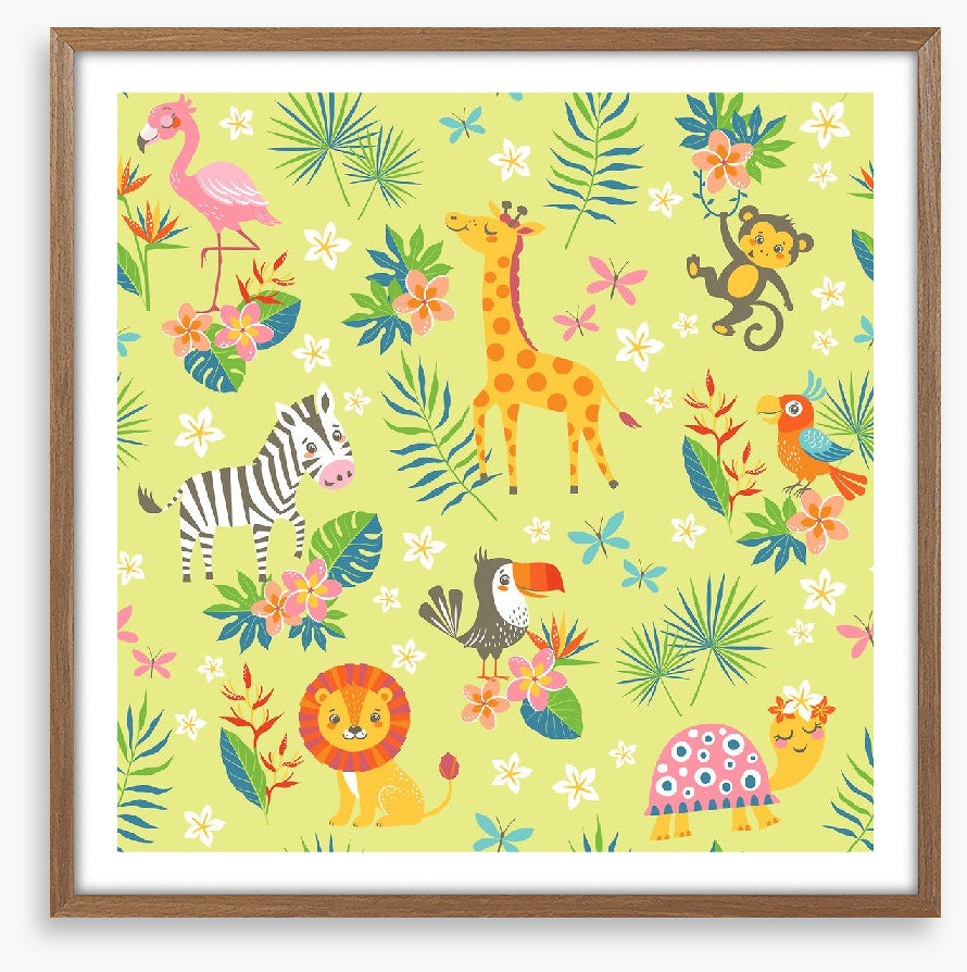 Jungle garden friends