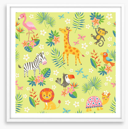 Jungle garden friends