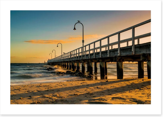 Lagoon Pier sundown