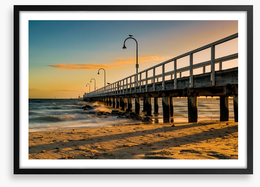 Lagoon Pier sundown