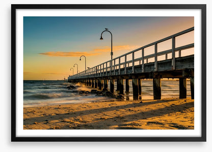 Lagoon Pier sundown