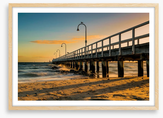 Lagoon Pier sundown