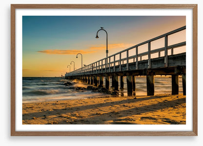 Lagoon Pier sundown