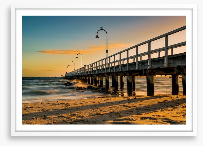 Lagoon Pier sundown
