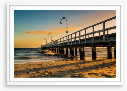 Lagoon Pier sundown