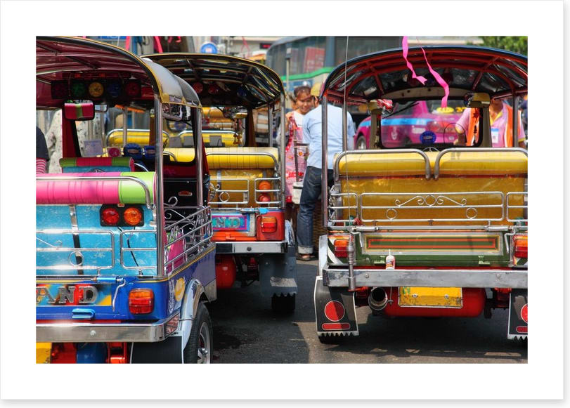 Rickshaw rainbow