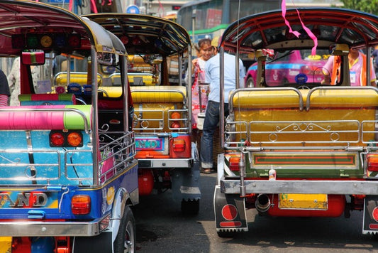Rickshaw rainbow