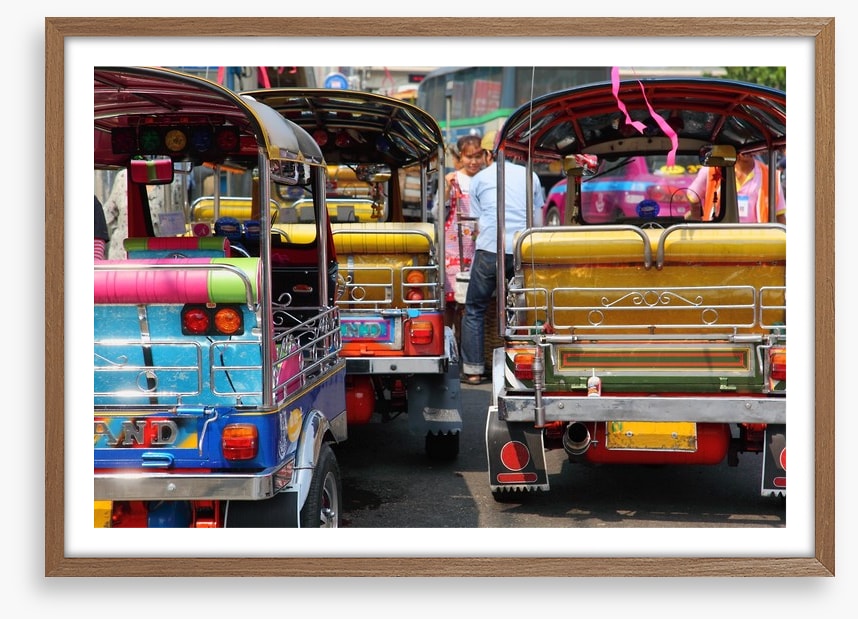 Rickshaw rainbow