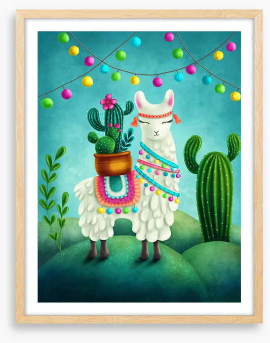 Llama party night