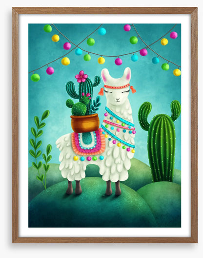 Llama party night