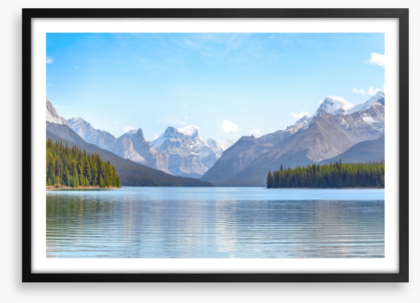 Maligne Lake ripples