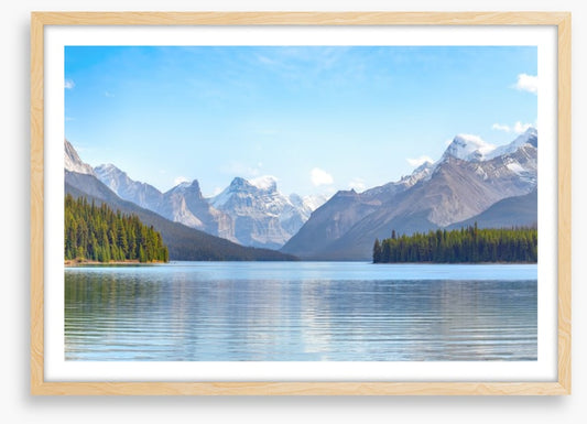 Maligne Lake ripples