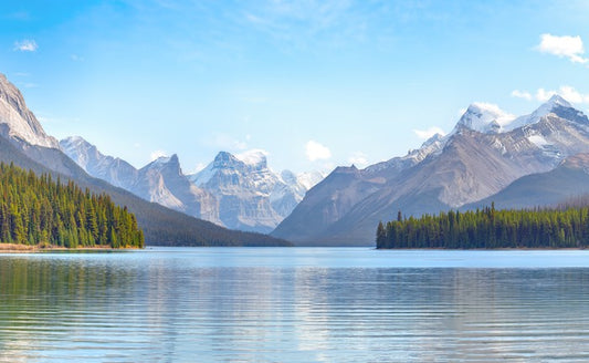 Maligne Lake ripples