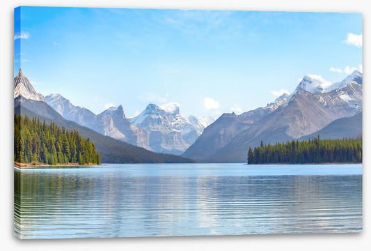 Maligne Lake ripples