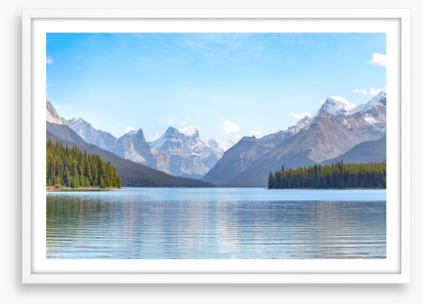 Maligne Lake ripples