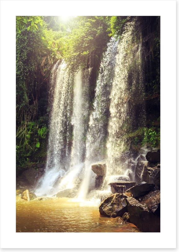 Sunlight cascade