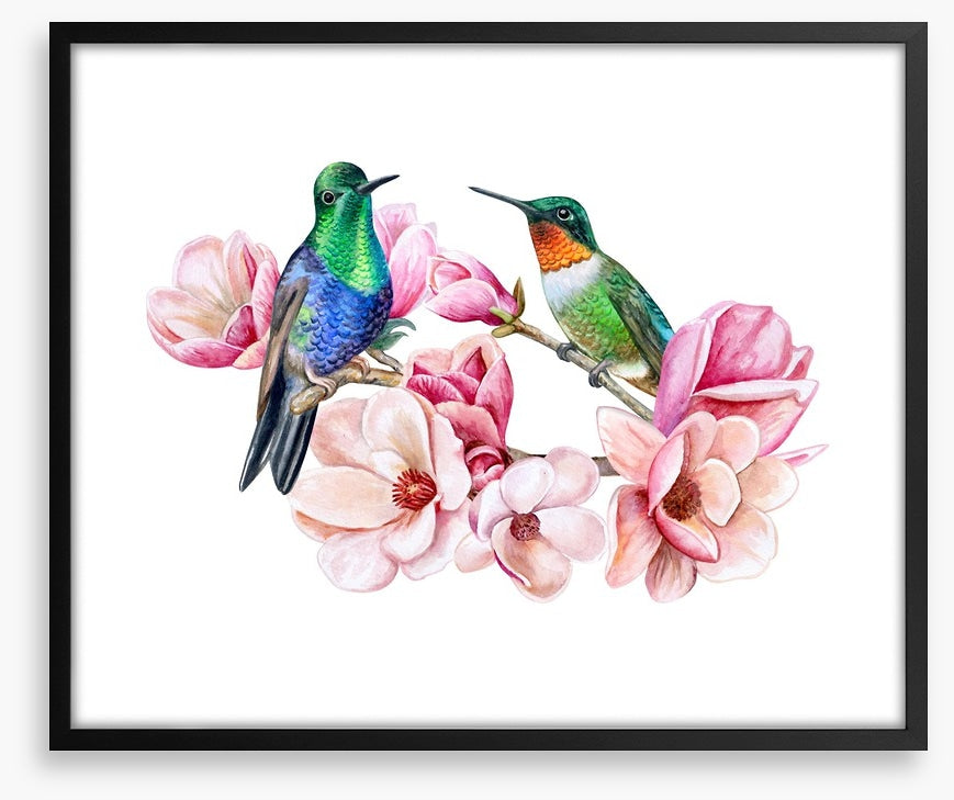 Humming in the magnolia