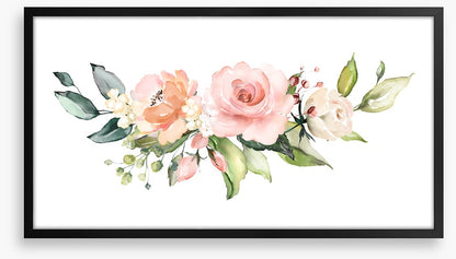 A rosy display