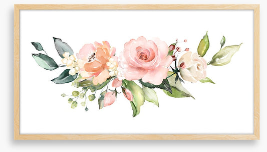 A rosy display