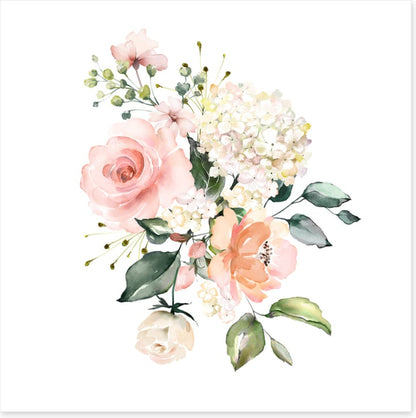 Peach posy