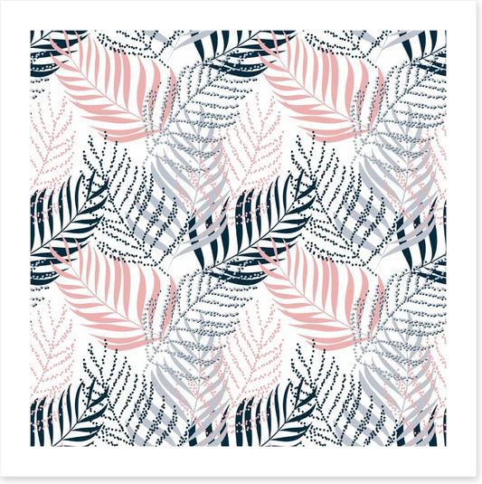 Pink palm down