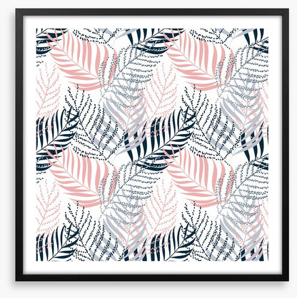 Pink palm down
