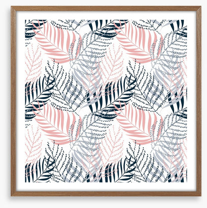 Pink palm down