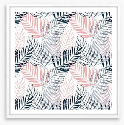 Pink palm down