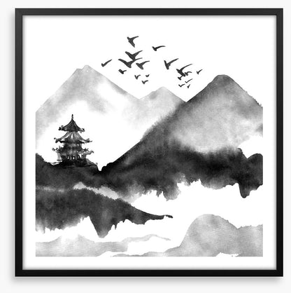 Pagoda mountains