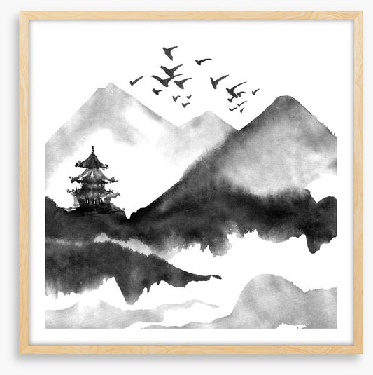 Pagoda mountains