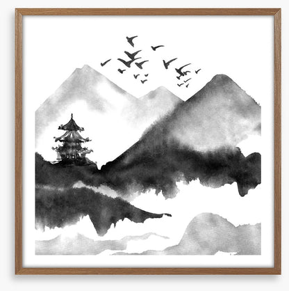 Pagoda mountains