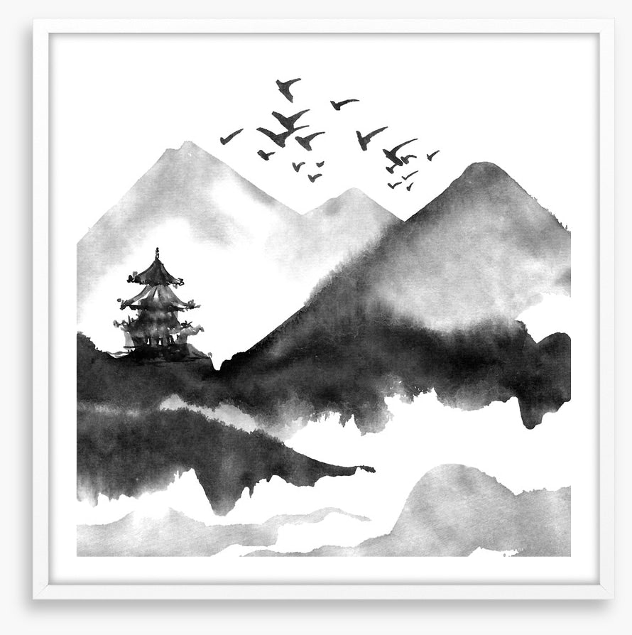 Pagoda mountains