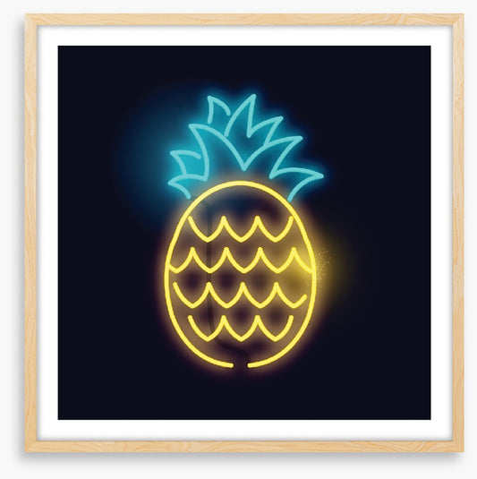Neon pineapple