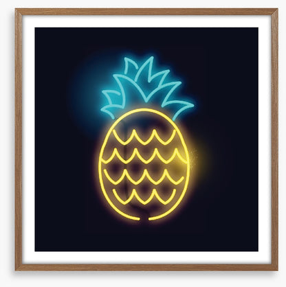 Neon pineapple