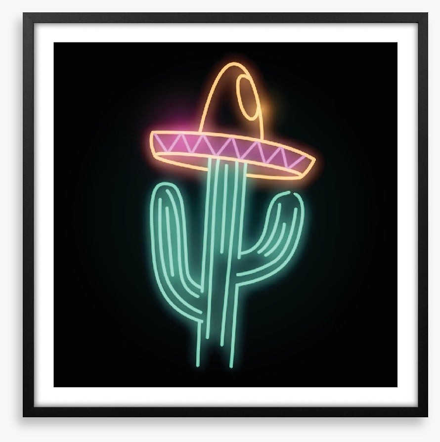 Neon cactus