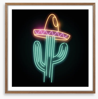 Neon cactus