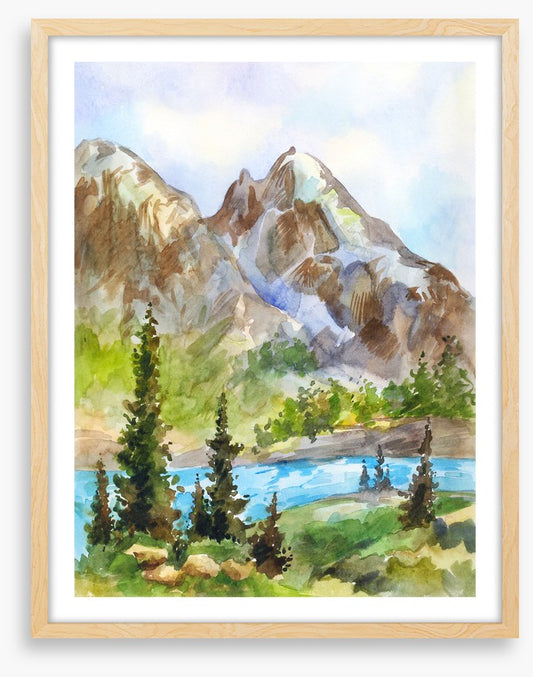 The mountain stream