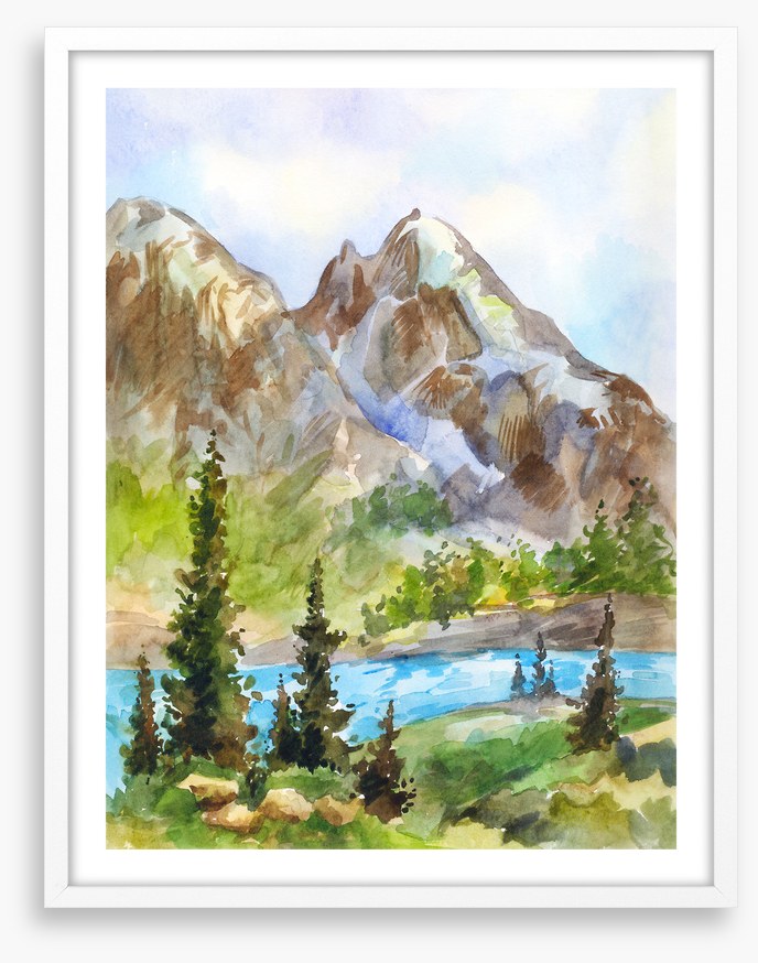 The mountain stream