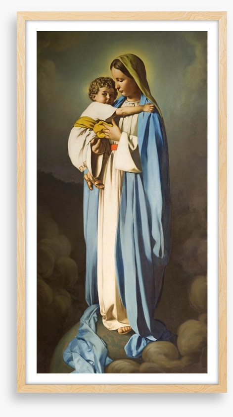 Madonna with child
