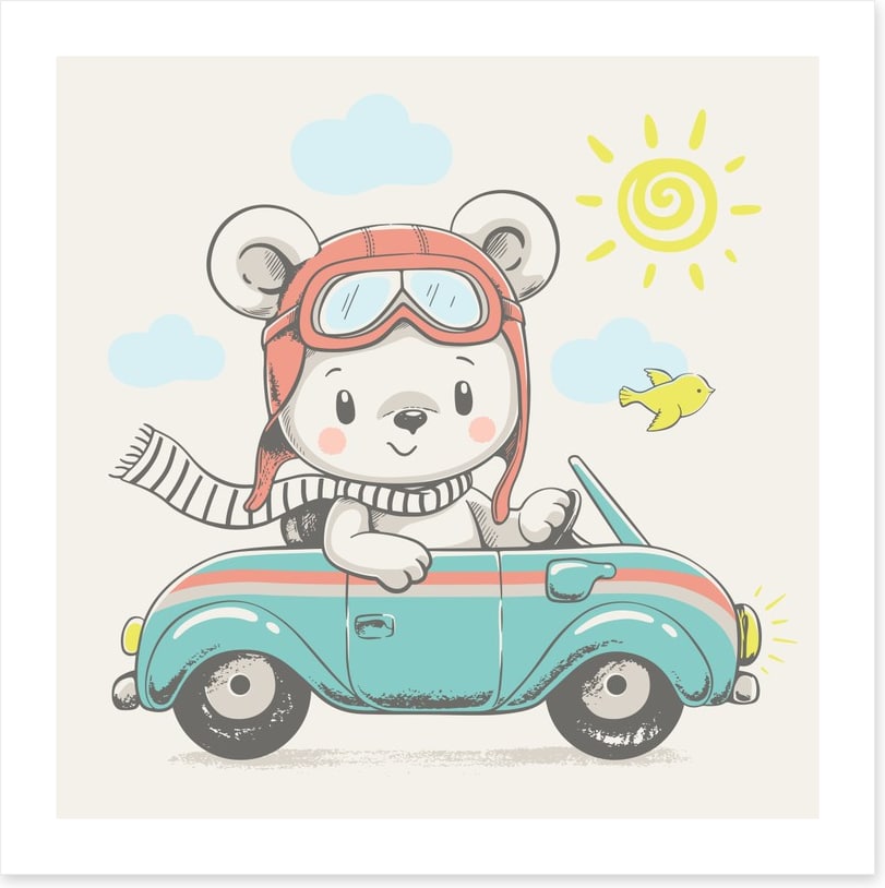 Sunny drive bear