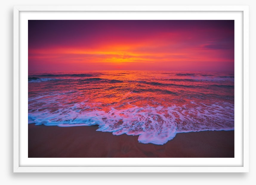 Sunrise over the ocean