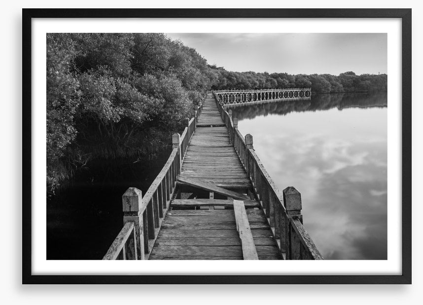 The broken bridge
