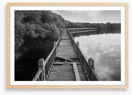 The broken bridge