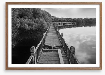 The broken bridge