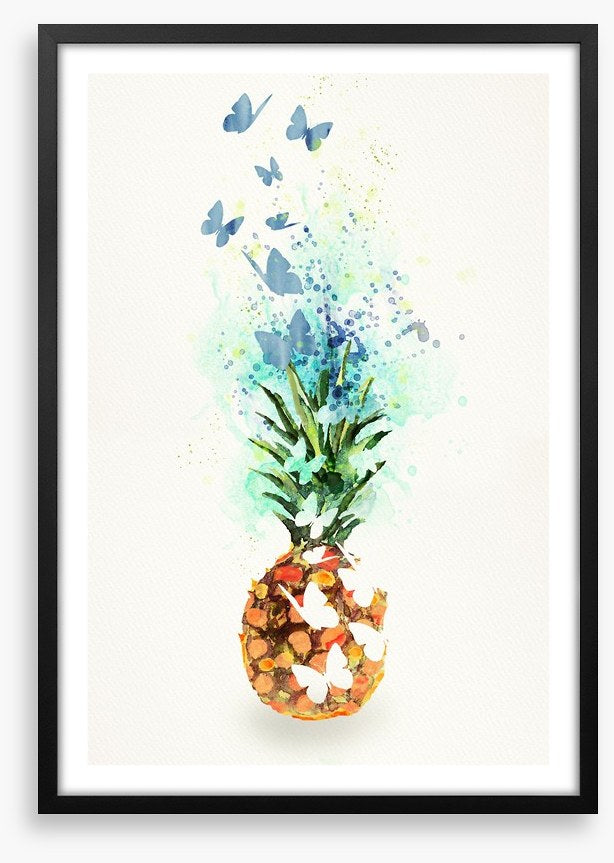 Pineapple butterflies