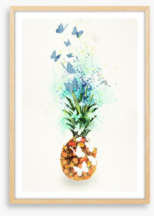 Pineapple butterflies